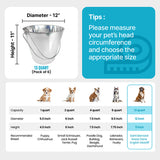 Heavy Duty Stainless Steel Flat Side Bucket - 13 Quart - Pack of 6