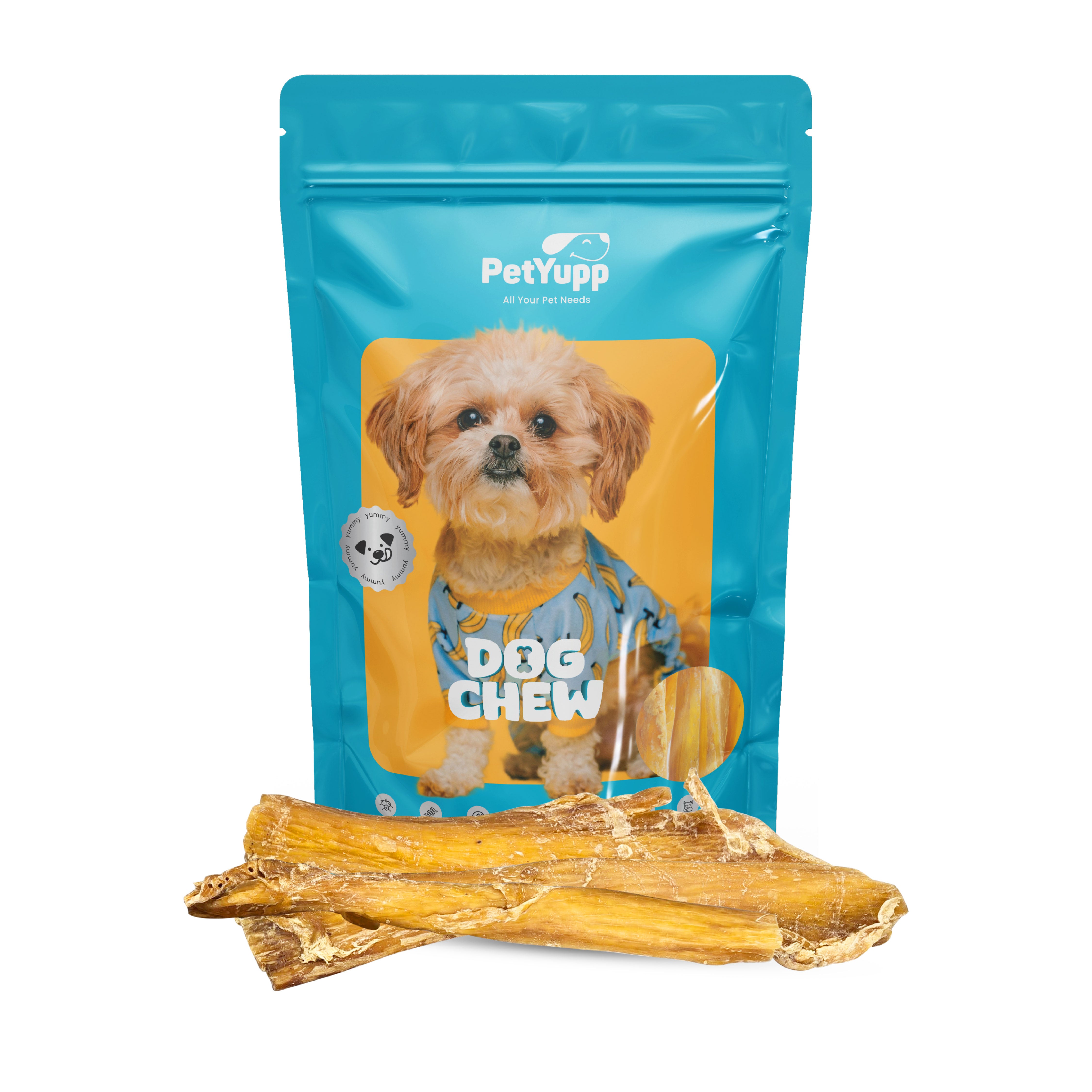 100 Natural Water Buffalo Paddywack Dog Chews Pack of 6