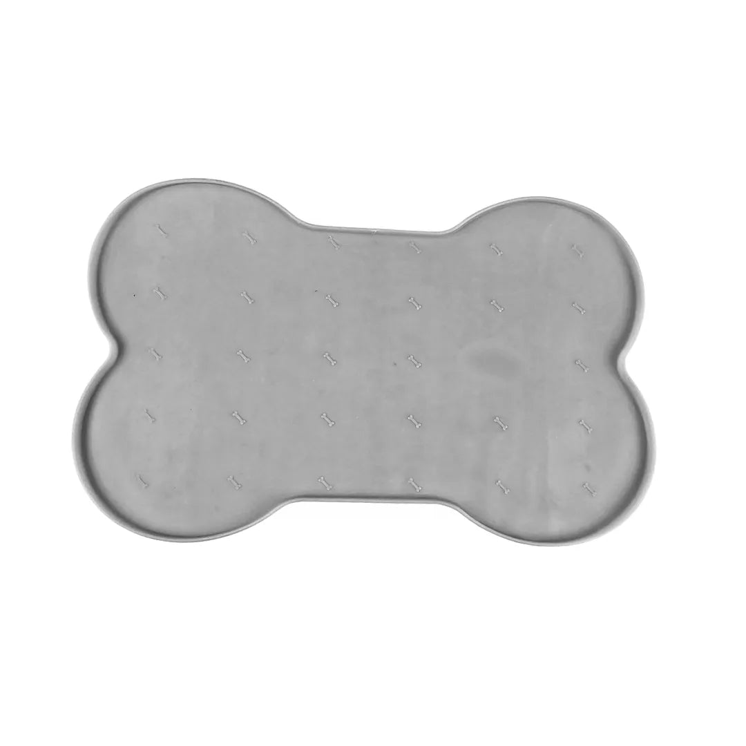 Silicone Bone Shape Non Skid Mat - Large - 6 Colors
