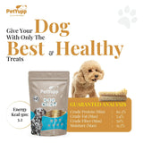 100% Natural Water Buffalo Trachea Dog Chew - Pack of 6, 6 inch