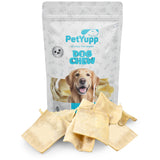 100% Water Buffalo Cheek Chips Dog Chews - 8 oz