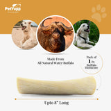 100% Natural Water Buffalo Horncore Dog Chews - Pack of 1