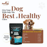 100% Natural Water Buffalo Horncore Dog Chews - Pack of 1