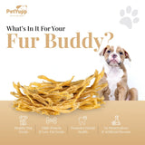 100% Natural Water Buffalo Tendon Dog Chews - Pack of 14 oz