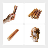 Plain Bully Sticks - 50 Count, 6 Inch