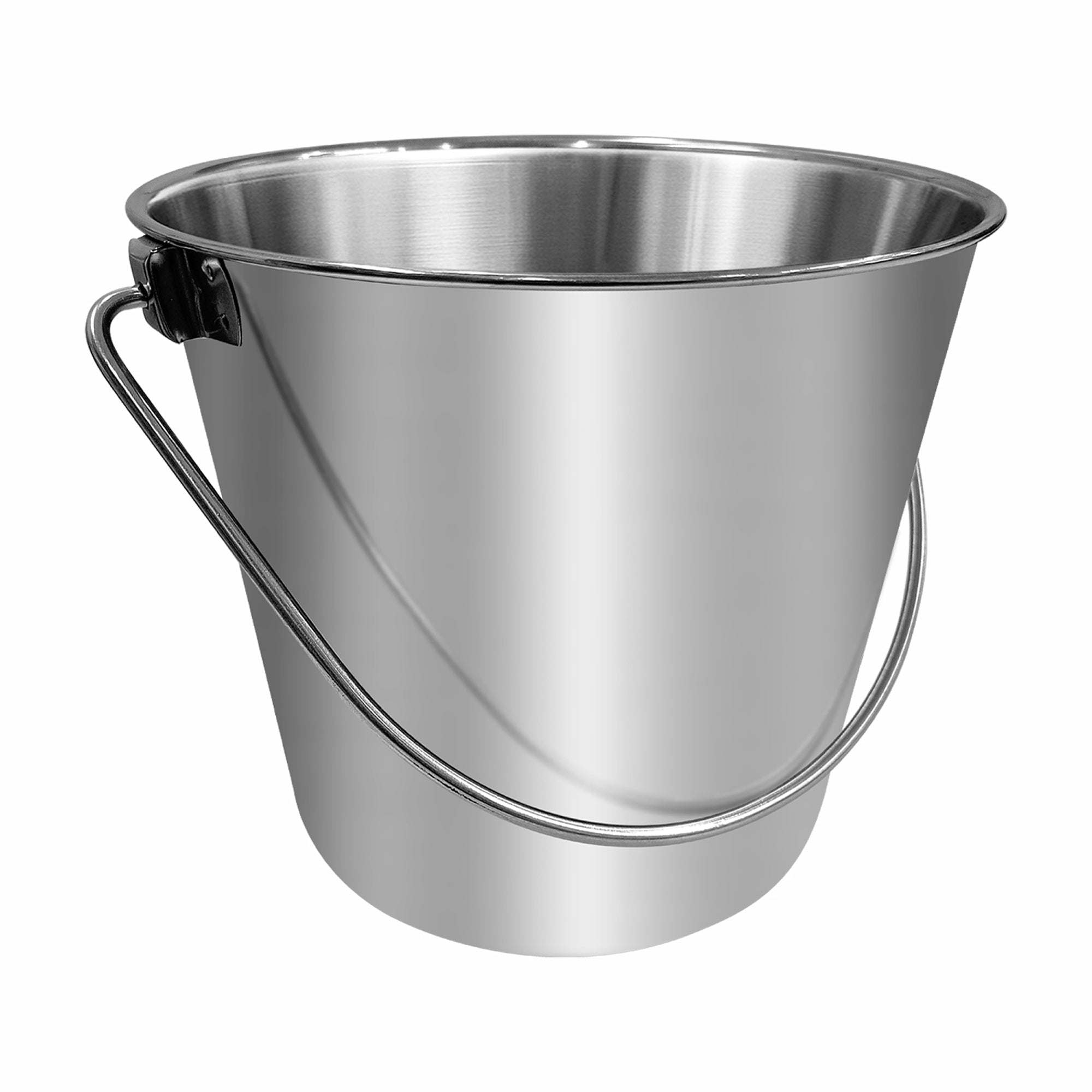Heavy Duty Stainless Steel Round Bucket - All Sizes