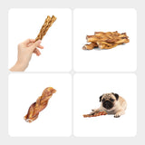 Braided Bully Sticks - Pack of 20, 6 Inch