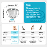 Round Heavy Duty Stainless Steel Bucket - 1 Quart - Pack of 12