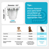 Heavy Duty Stainless Steel Flat Bucket with 2 Hooks - 6 Quart - Pack of 6