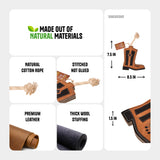 Natural Extra Tuff Toss & Chew Dog Toy - Cowboy Boot