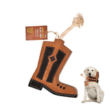 Natural Extra Tuff Toss & Chew Dog Toy - Cowboy Boot