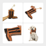 Natural Extra Tuff Toss & Chew Dog Toy - Cowboy Boot