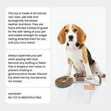 Natural Extra Tuff Toss & Chew Dog Toy - Ring