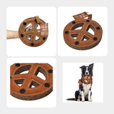 Natural Extra Tuff Toss & Chew Dog Toy - Peace Sign