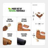Natural Extra Tuff Toss & Chew Dog Toy - Boomerang