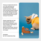 Natural Extra Tuff Toss & Chew Dog Toy - Boomerang