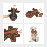 Natural Extra Tuff Toss & Chew Dog Toy - Bully Bull