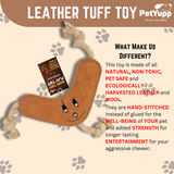 Natural Extra Tuff Toss & Chew Dog Toy - Boomerang