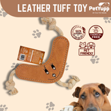 Natural Extra Tuff Toss & Chew Dog Toy - Boomerang