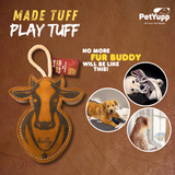 Natural Extra Tuff Toss & Chew Dog Toy - Bully Bull