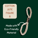 Cotton Jute Rope Toy - Figure 8