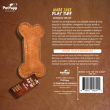 Natural Extra Tuff Toss & Chew Dog Toy - Bone Shape