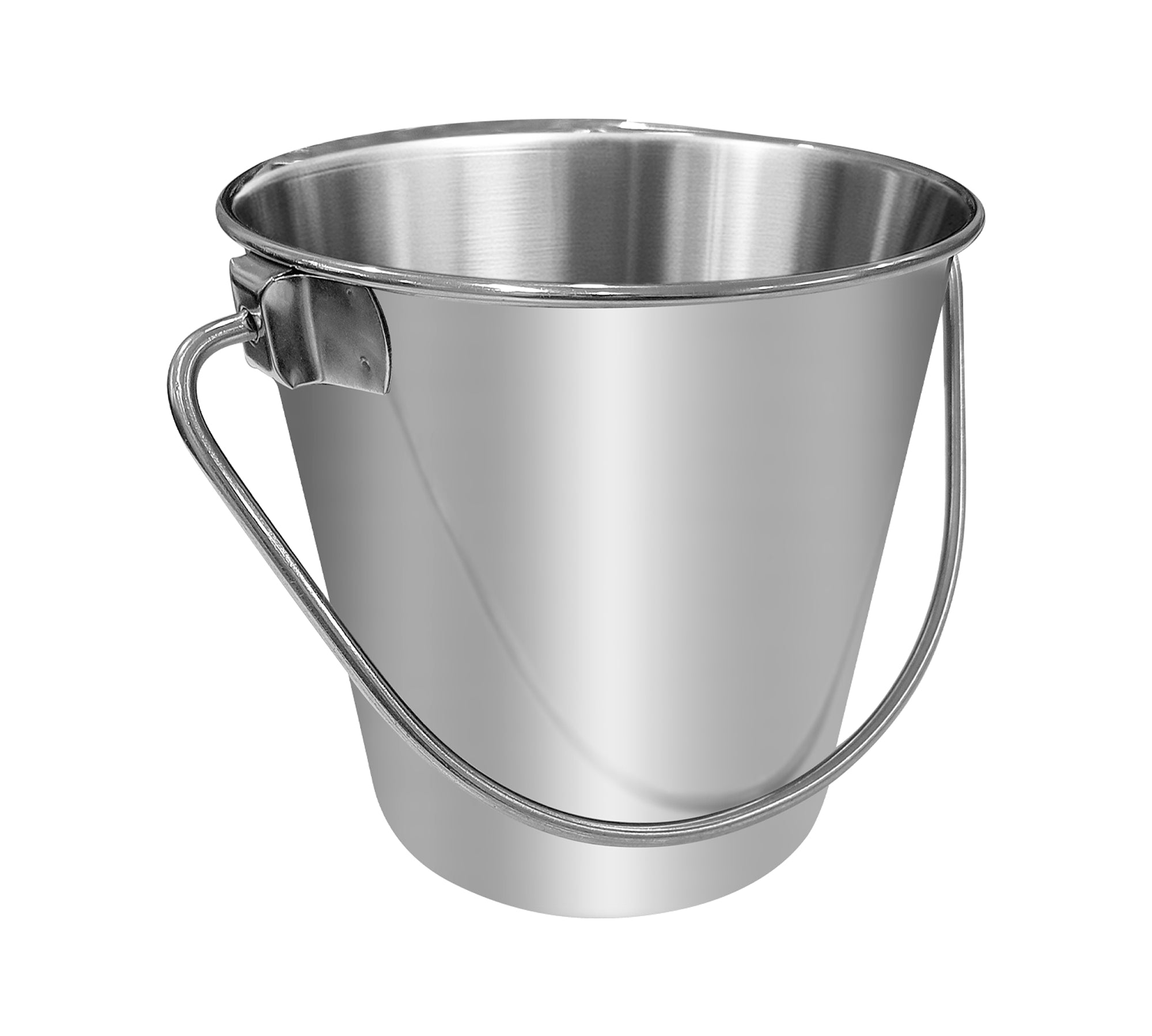 Heavy Duty Stainless Steel Round Bucket - All Sizes