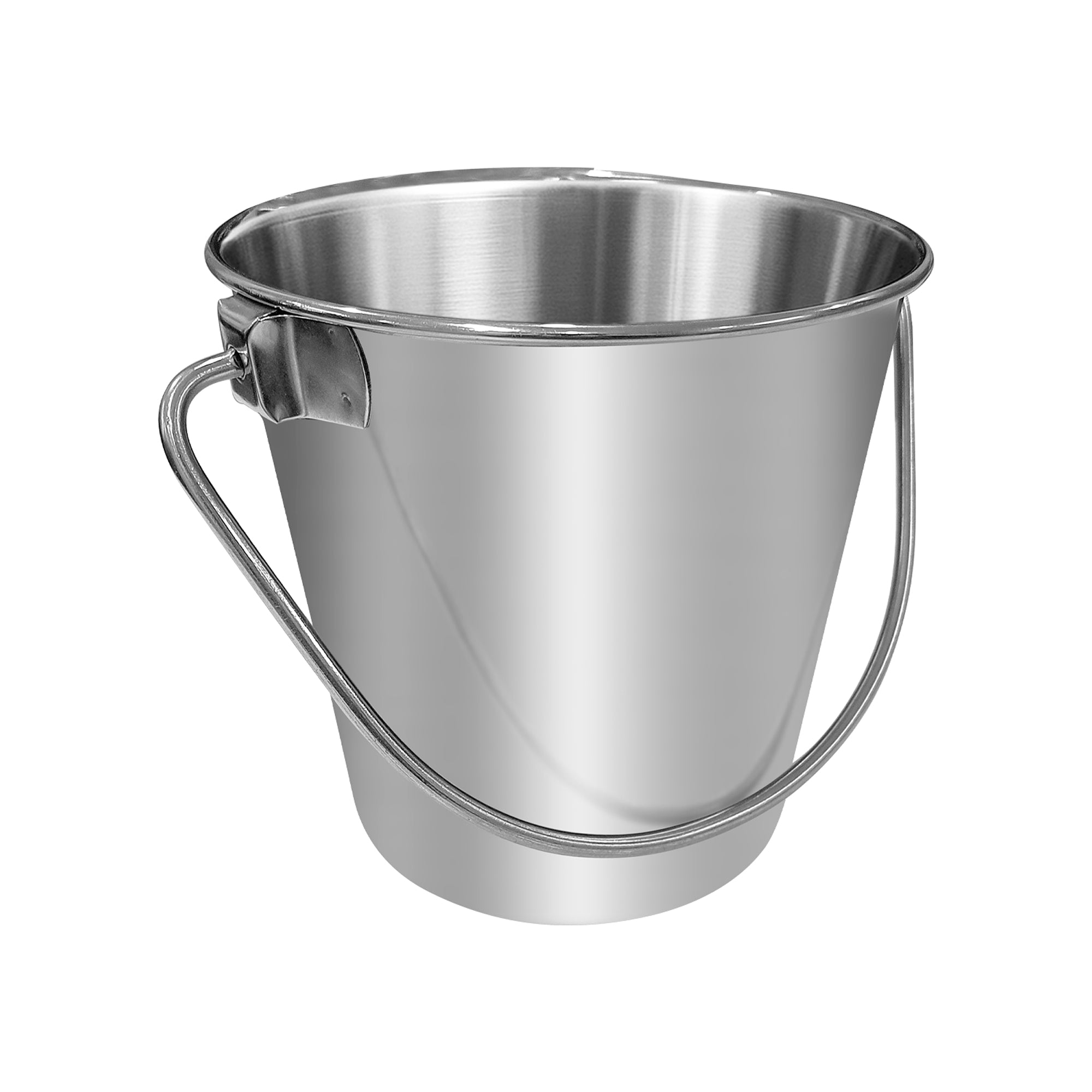 Heavy Duty Stainless Steel Round Bucket - All Sizes