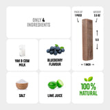 Himalayan Gourmet Cheese Chew - Blueberry Flavor - Pack of 1 Chew