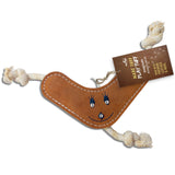 Natural Extra Tuff Toss & Chew Dog Toy - Boomerang