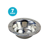 Stainless Steel Regular Embossed Feeding Bowl - All Sizes