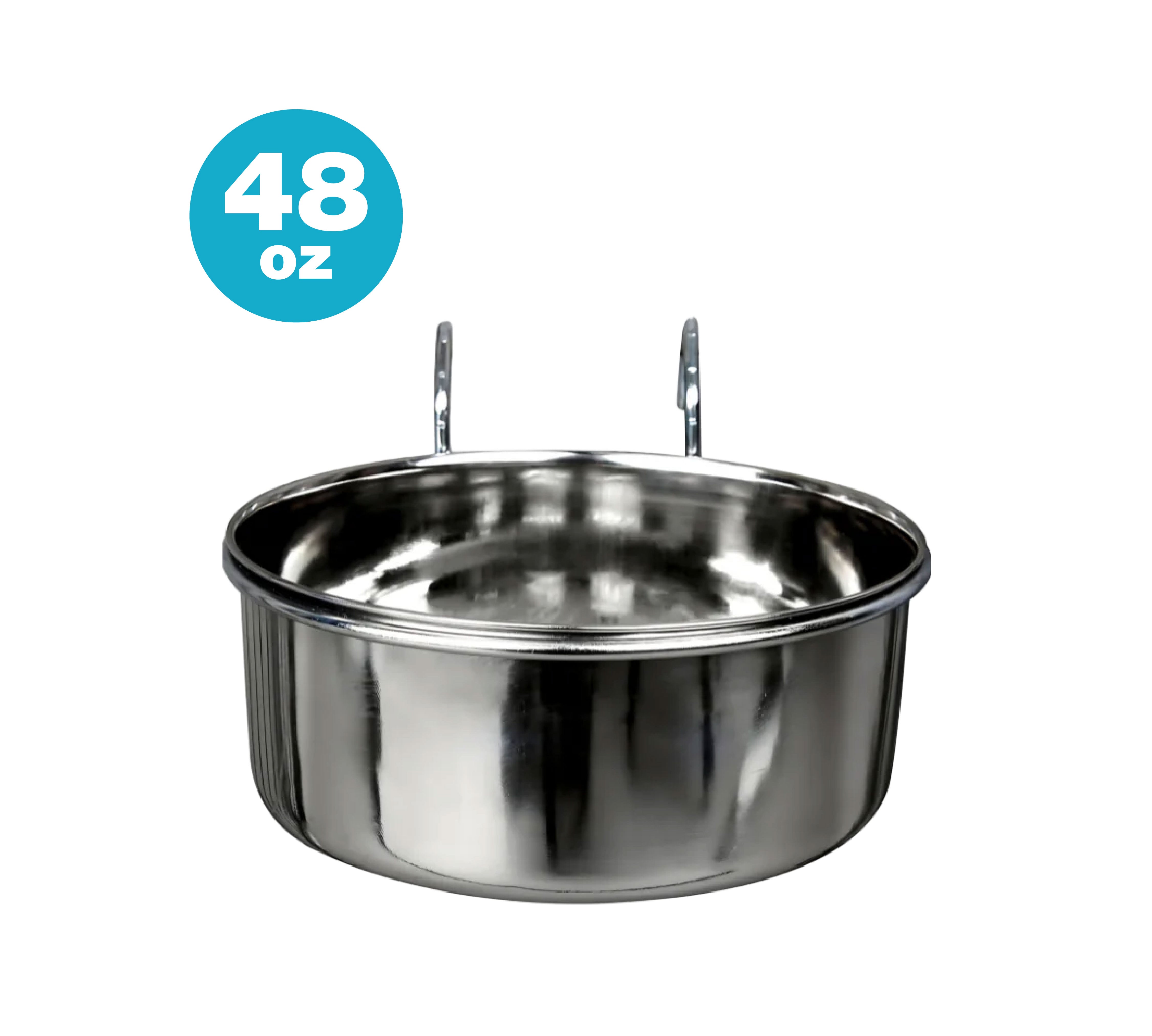 Stainless Steel Coop Cup With Hook - All Sizes