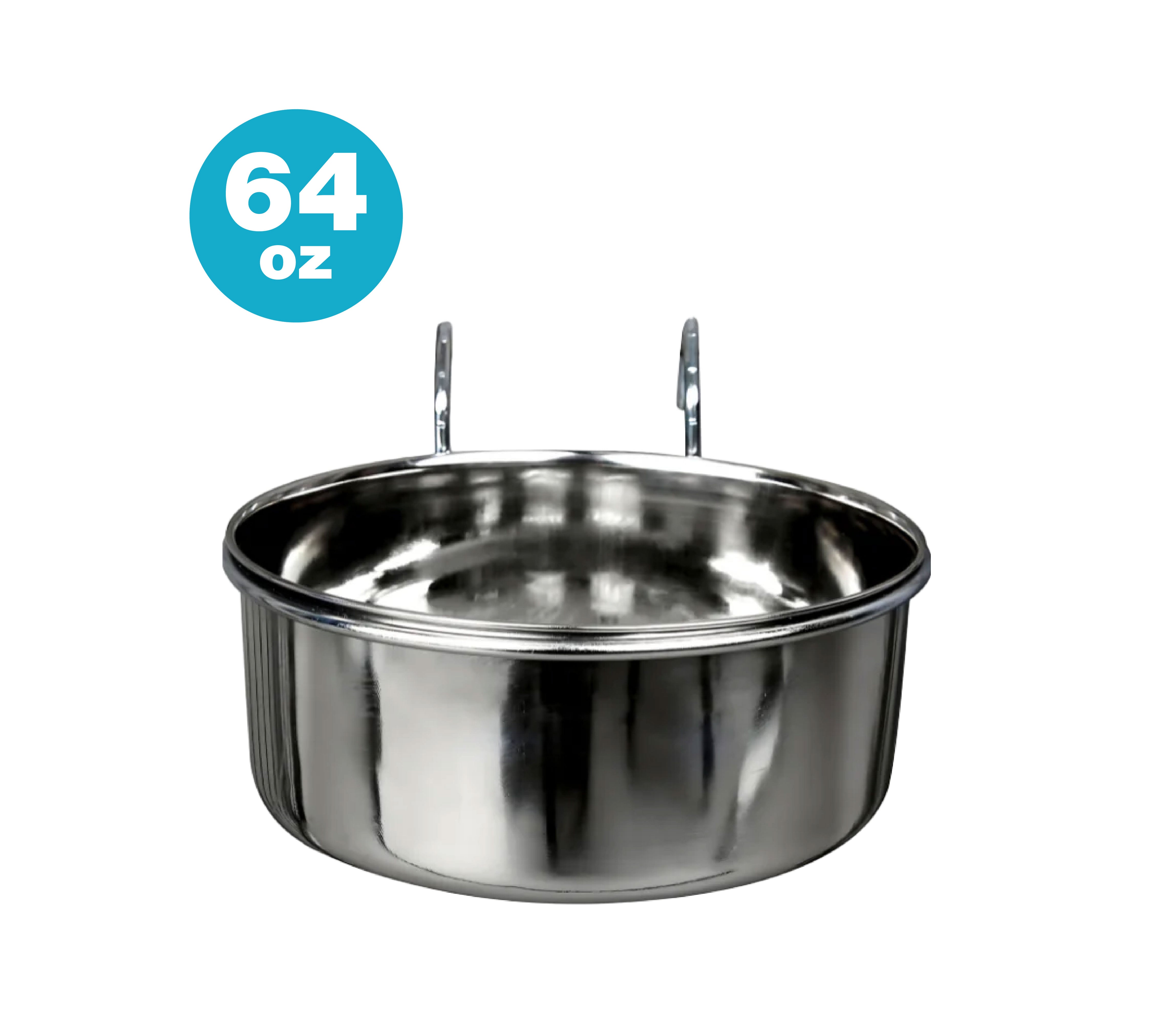 Stainless Steel Coop Cup With Hook - All Sizes