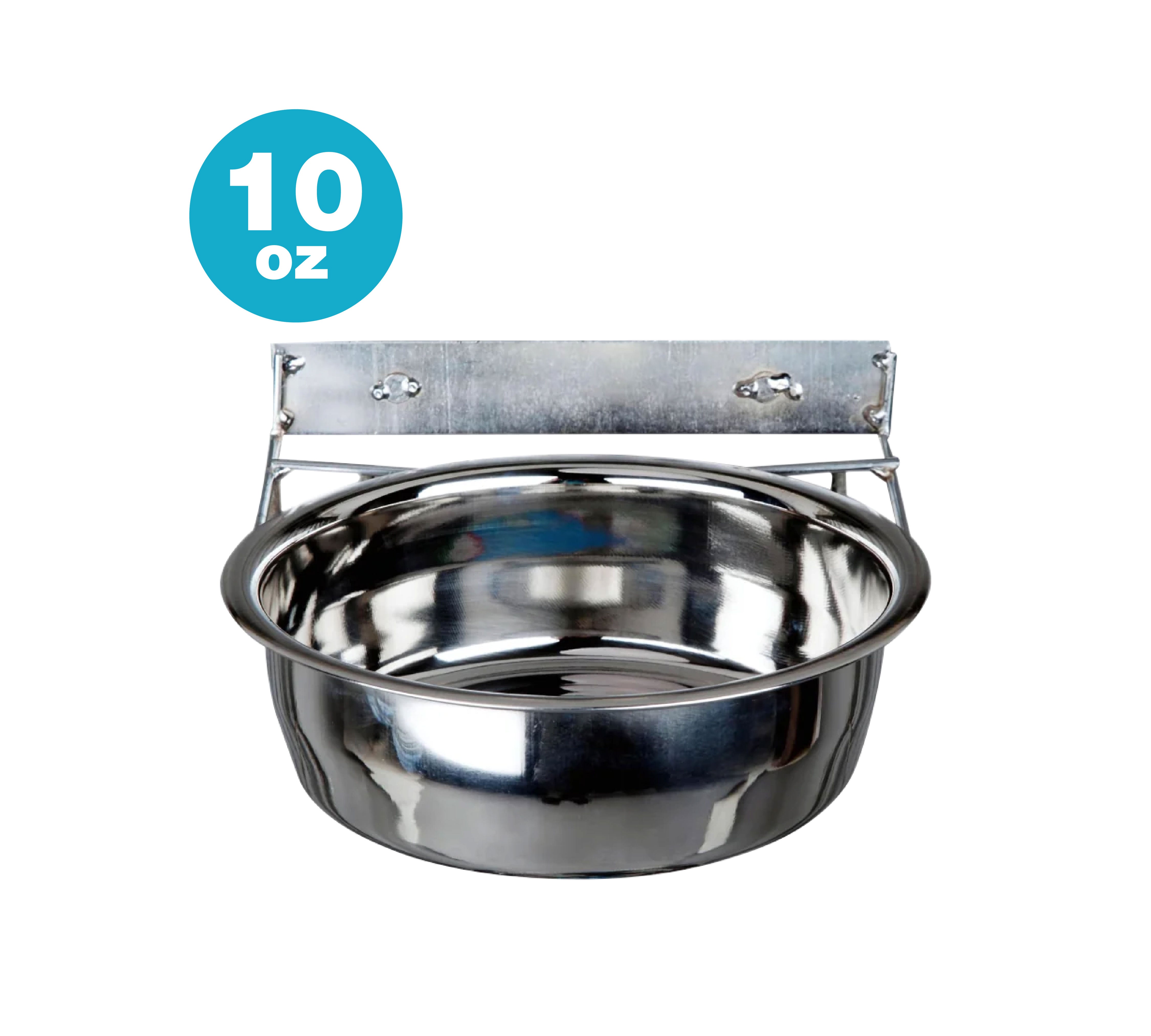 Stainless Steel Coop Cup With Clamp - All Sizes