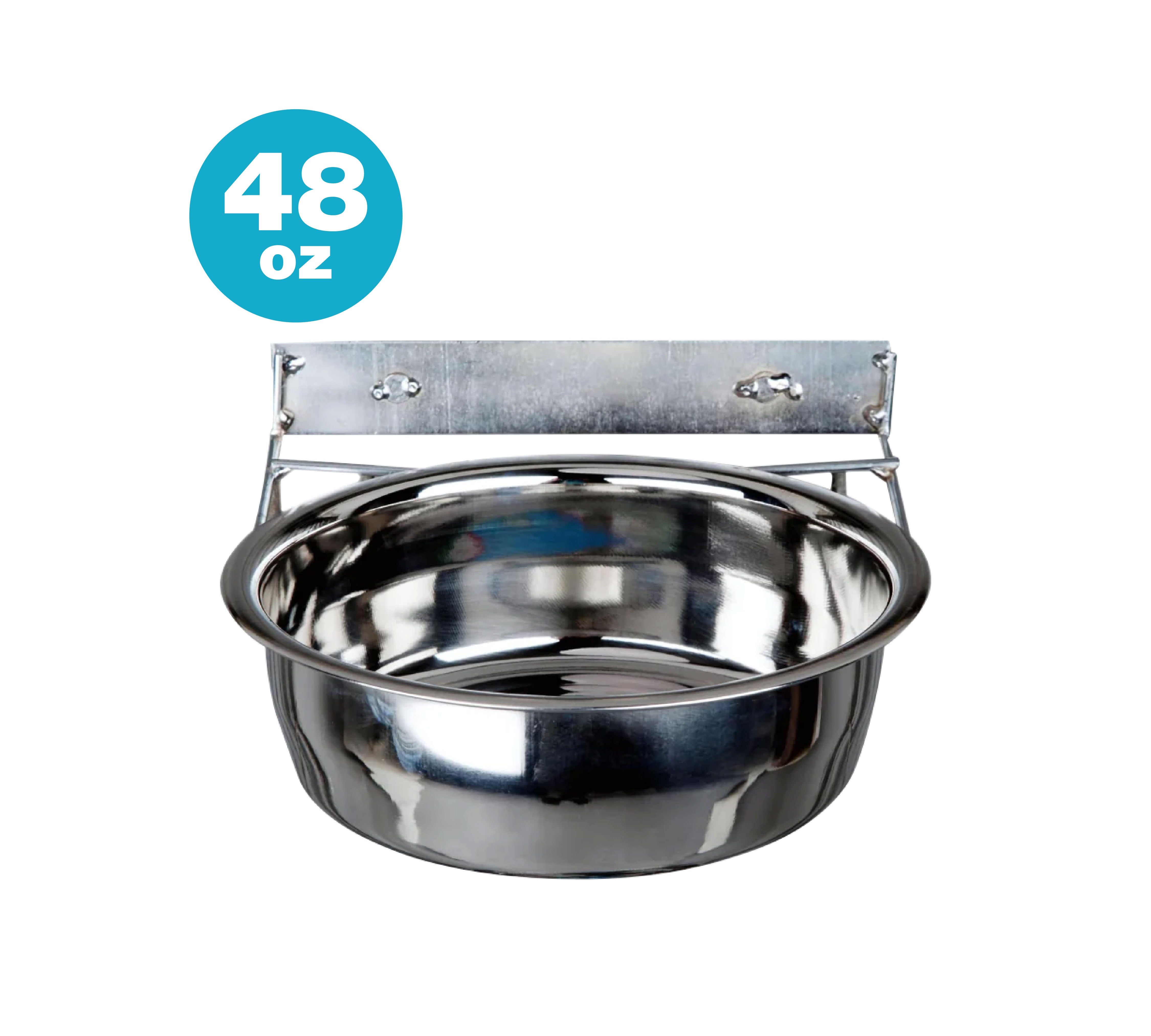 Stainless Steel Coop Cup With Clamp - All Sizes
