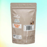 Water Buffalo Horns Dog Chew - Pack of 3 - Medium Size