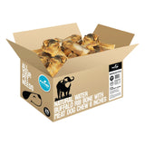 Bulk Dog Treats -  Natural Water Buffalo Rib Bone with Meat Dog Chew - Pack of 25 pcs