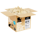 Dog Bulk Treats - 100% Natural Water Buffalo Cheek Chips Dog Chew - Pack of 40 pcs