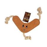 Natural Extra Tuff Toss & Chew Dog Toy - Boomerang