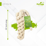 Cotton Jute Rope Toy - Pull Tug