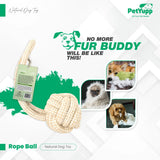 Cotton Jute Rope Toy - Rope Ball