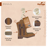 Natural Extra Tuff Toss & Chew Dog Toy - Cowboy Boot