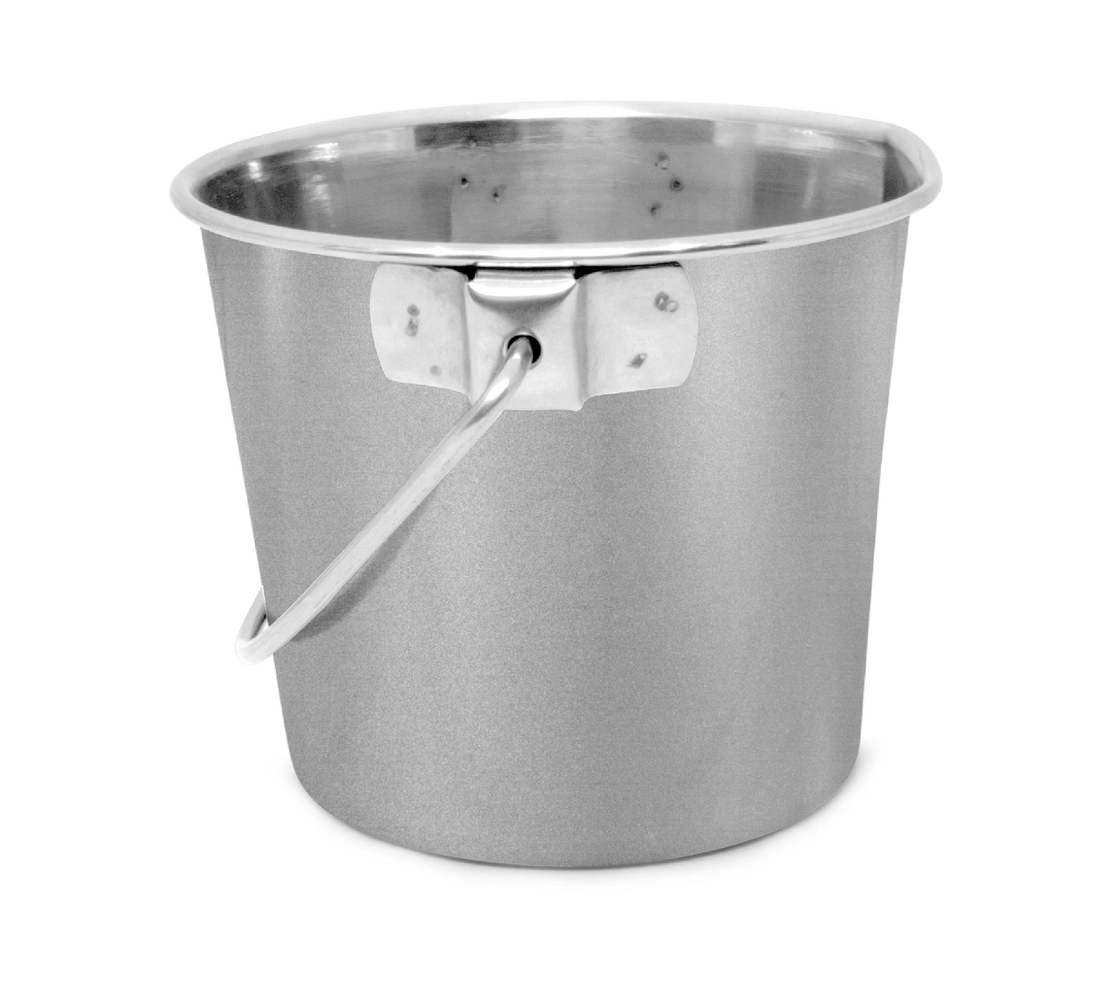 Heavy Duty Stainless Steel Flat Bucket - All Sizes