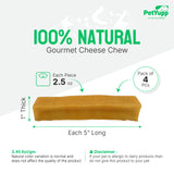 Himalayan Gourmet Cheese Chew - Pack of 4 - Medium