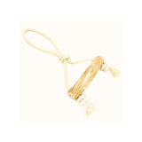 Tug & Chew Coffee Wood With Cotton Rope Toy - Long Size