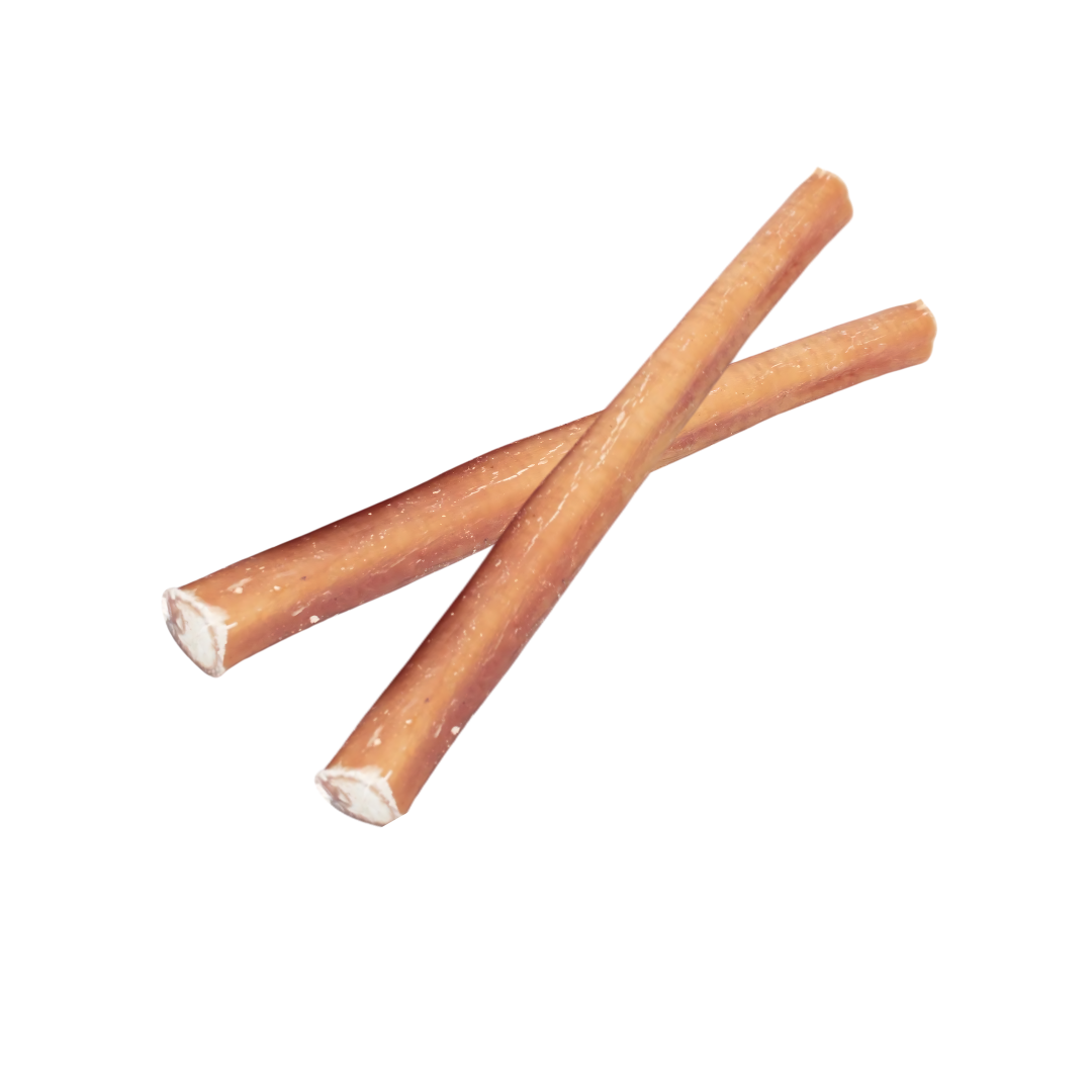 All Natural Dog Chew Plain Bully Sticks - 12  Inches