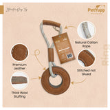 Natural Extra Tuff Toss & Chew Dog Toy - Ring