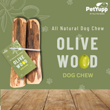 Natural Repurposed Olive Woods Dog Chew - Small