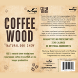 Natural Repurposed Coffee Woods Dog Chew - Small