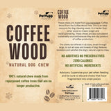 Natural Repurposed Coffee Woods Dog Chew - Small